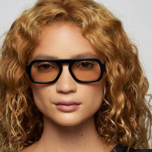 Elisa Johnson Jane mini gloss black  sunglasses, excellent condition